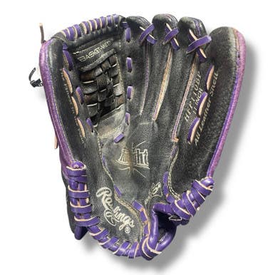Used Rawlings HIGHLIGHT HFP110BP BB/SB Glove RH Throw Black 11" 11375-S000363518
