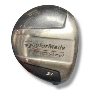 Used Taylormade 200 STEEL Mens Fairway Wood RH 3 Wood 11375-S000364204