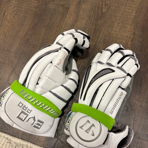 Warrior Evo Pro Lacrosse Gloves Large (Used)