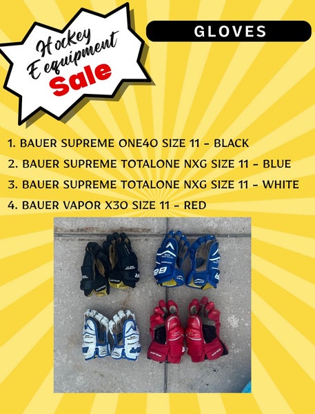 Bauer Supreme TotalOne Gloves 11" (Used)