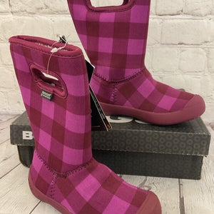 BOGS 522506 71618 660 Kid's SUMMIT BUFFALO Waterproof Boots Fuchsia US 7