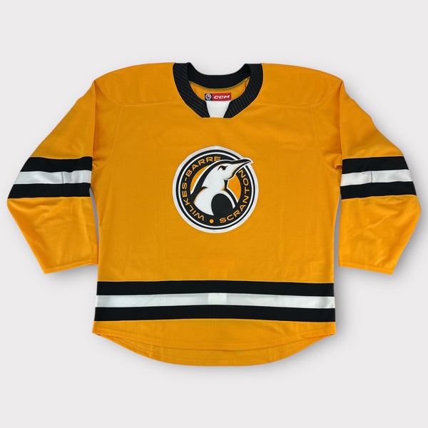 Pro Stock New CCM Wilkes-Barre/Scranton Penguins Preseason Warm-Up Jersey