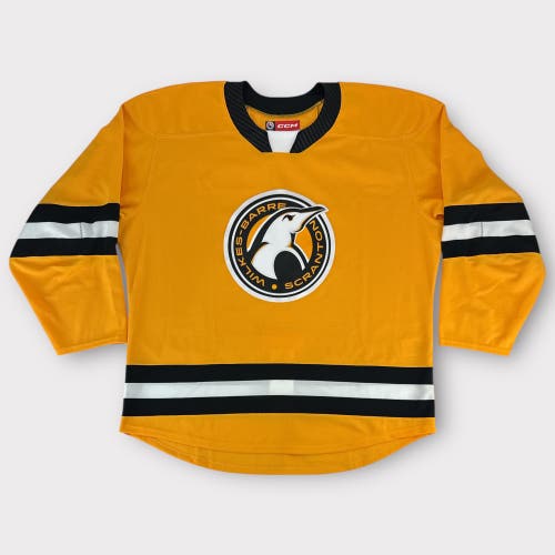 Pro Stock New CCM Wilkes-Barre/Scranton Penguins Preseason Warm-Up Jersey