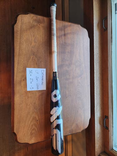 2021 DeMarini CF Glitch Composite USSSA Certified Bat (-5) 27 oz 32" (Used)