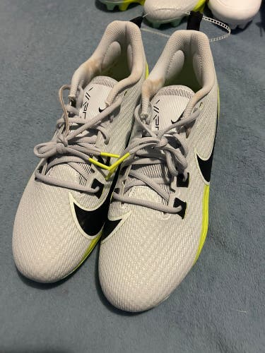 Unisex Size M 12.0 (W 13.0) Nike Low Top Vapor Edge Speed 360 Molded Cleats (New)