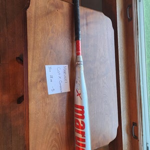 2023 Marucci CAT X Composite USSSA Certified Bat (-5) 28 oz 33" (Used)