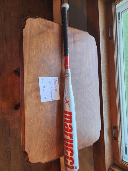 2023 Marucci CAT X Composite USSSA Certified Bat (-5) 28 oz 33" (Used)