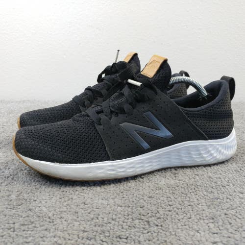 New Balance Fresh Foam Sport V1 Womens Size 8 Running Shoes Black Sneakers Low