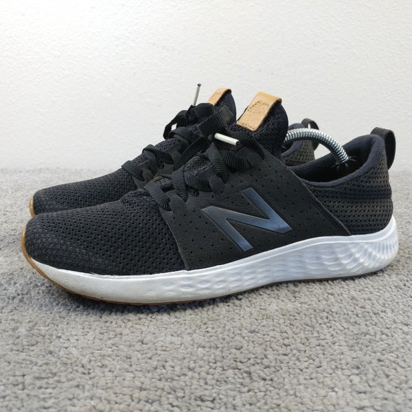New Balance Fresh Foam Sport V1 Womens Size 8 Running Shoes Black Sneakers Low