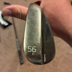 Men's Titleist Vokey SM9 Brushed Steel Right Handed Wedge Wedge Flex 56 Degree Steel Shaft (Used)
