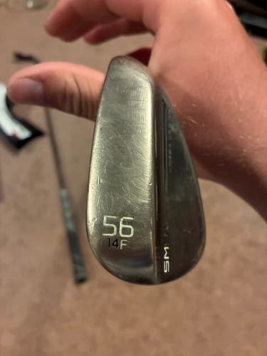 Men's Titleist Vokey SM9 Brushed Steel Right Handed Wedge Wedge Flex 56 Degree Steel Shaft (Used)