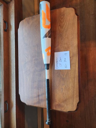 2021 DeMarini CF Zen Composite USSSA Certified Bat (-8) 24 oz 32" (Used)