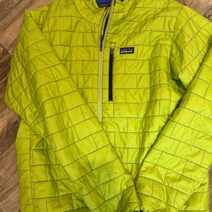 Yellow Men's Large Patagonia Nano Puff Pullover (Used)