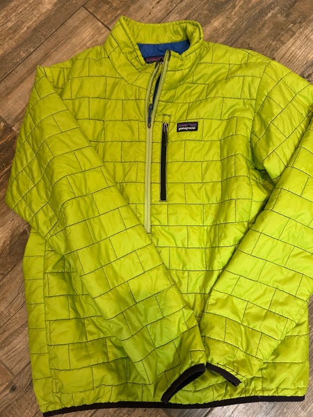 Yellow Men's Large Patagonia Nano Puff Pullover (Used)