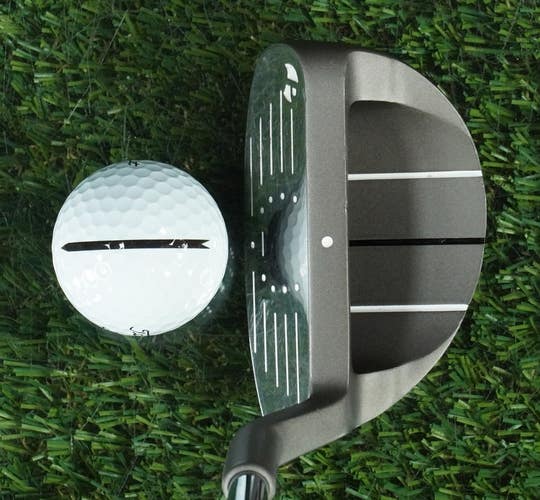 PINEMEADOW HYBRID PUTTER / CHIPPER 35.5" PREMIUM STEEL SHAFT RH 37 ~ EXCELLENT!