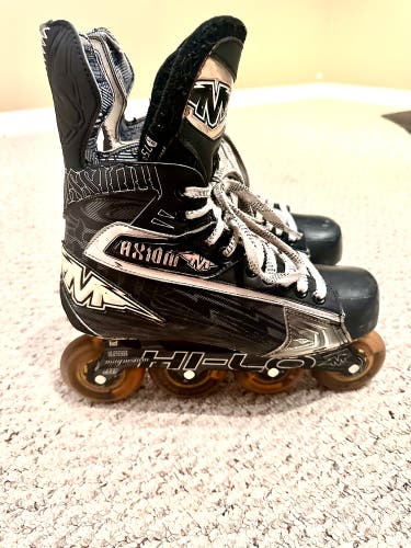 Mission Axiom T9 Inline Skates Regular Width Size 7.5 (Used) T10 Vapor Supreme