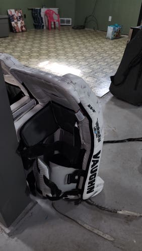 2018 33" Custom Vaughn Velocity VE8 Pro Goalie Leg Pads (Used)