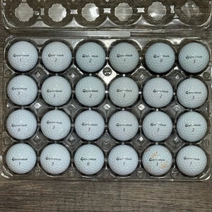 24 TaylorMade Tour Response Golf Balls - 5A Mint Condition ONLY