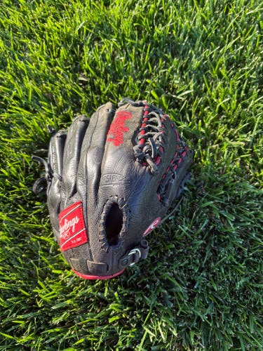 2017 Rawlings RH Outfield Pro Lite Series Baseball Glove 12.25" (Used)