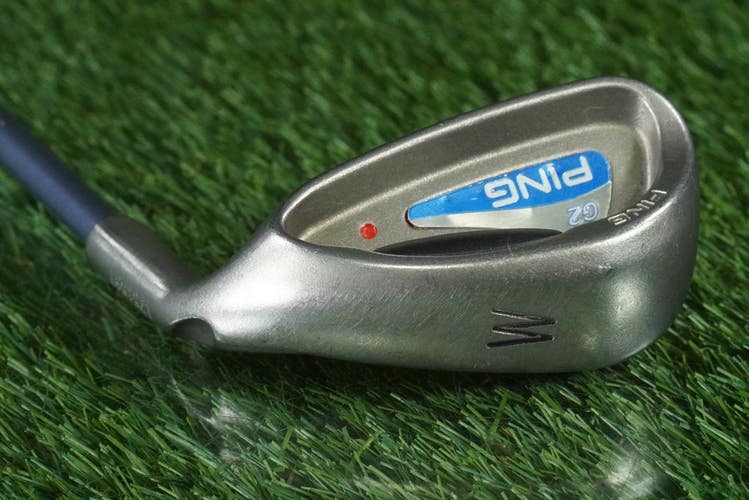 PING G2 PITCHING WEDGE "W" TFC 100 LIGHT WEIGHT WOMEN'S LADIES RED DOT RH ~ NICE