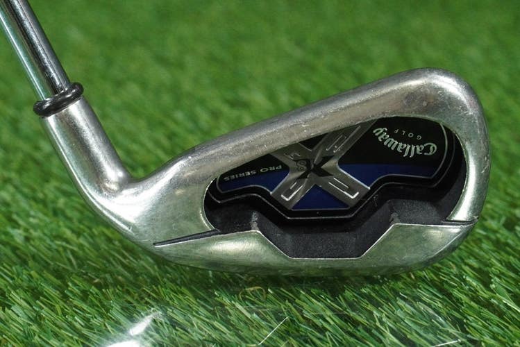 CALLAWAY X18 PRO SERIES 5 IRON TRUE TEMPER DYNAMIC GOLD STEEL S300 STIFF FLEX RH