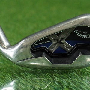 CALLAWAY X18 PRO SERIES 6 IRON TRUE TEMPER DYNAMIC GOLD STEEL S300 STIFF FLEX RH