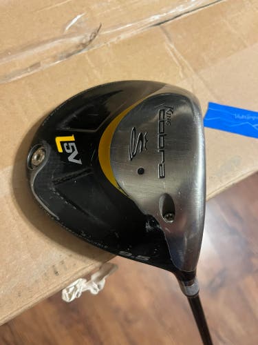 Men's 2008 Cobra L5V Right Handed Driver Senior Flex Adjustable Loft (Used)