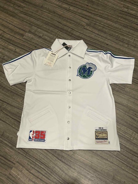 Dallas Mavericks Mitchell & Ness NBA Authentic Shooting Shirt, Size Adult XL