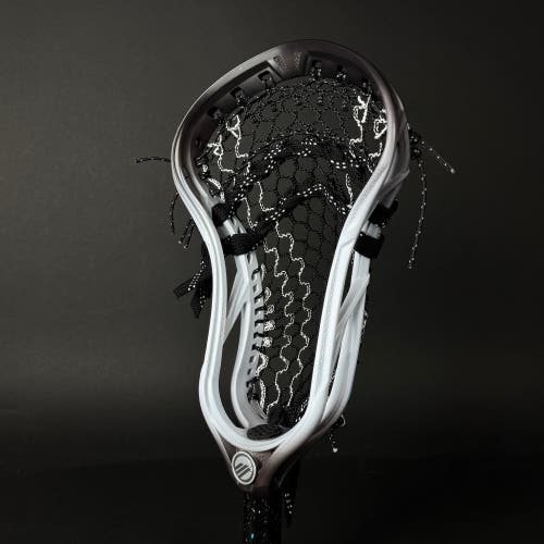 Maverik Optik Force Lacrosse Head – Black Fade Dye