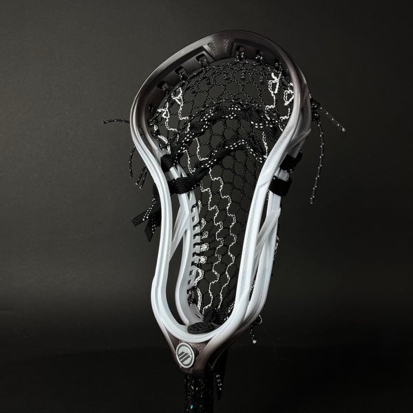 Maverik Optik Force Lacrosse Head – Black Fade Dye
