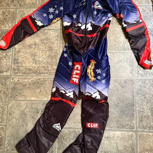 Men's XL SYNC Team Clif Bar GS Ski Suit (New) FIS Legal