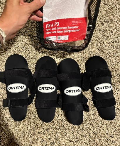 Ortema P2 Upper Arm Guards 2 pair, size 2 (New)