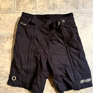 Black Men's Small Spyder Training Shorts (Used)