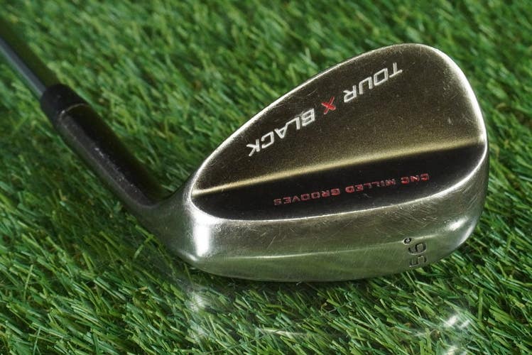 MERCHANTS OF GOLF TOUR X BLACK SAND WEDGE CNC MILLED GROOVES RH 56 12 ~ L@@K!!