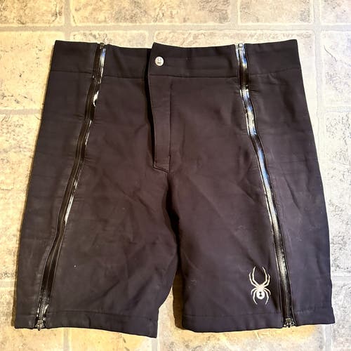 Black Men's M Spyder Training Shorts (Used)