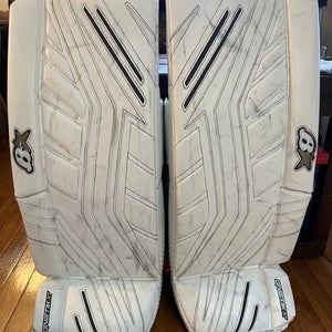 27" +1 Brian's G-Netik X5 Goalie Leg Pads (Used)