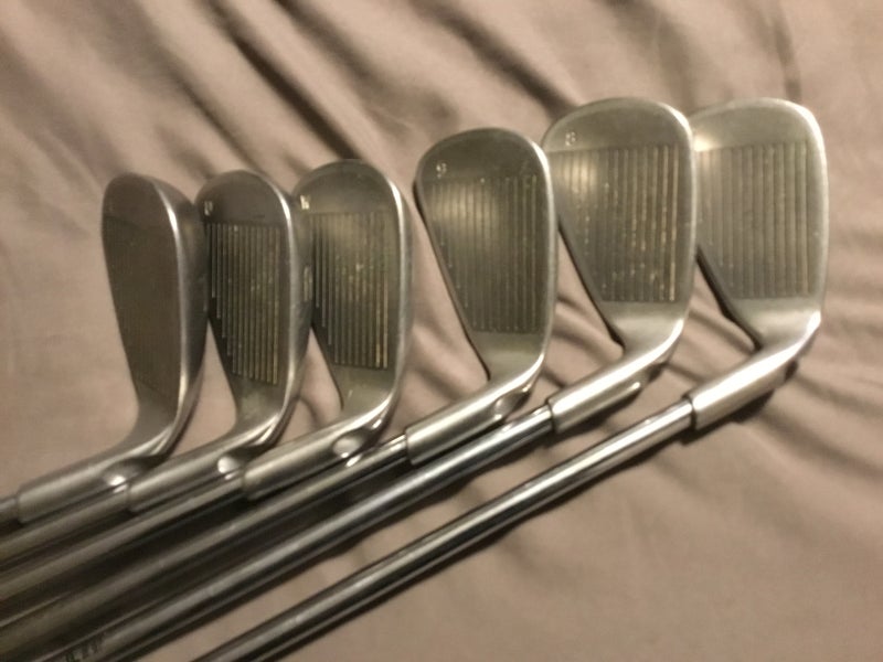 Men's Ping Rapture Left Hand Iron Set (6 Clubs) #7 - #9, PW, GW, LW (Used)