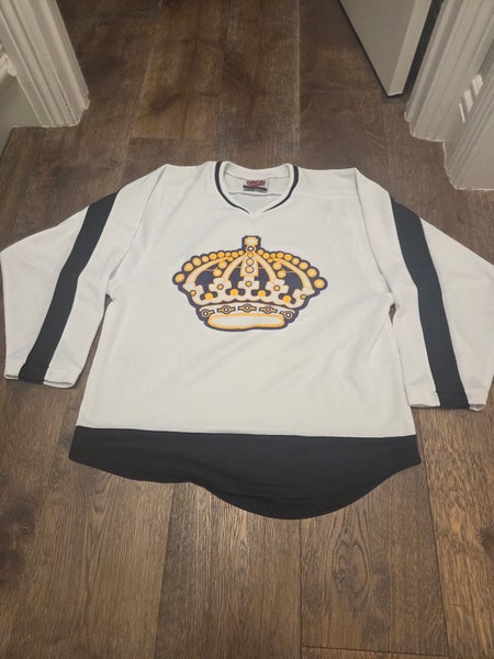 White Youth XL Unisex LA Kings / Jr Kings Jersey (Used)