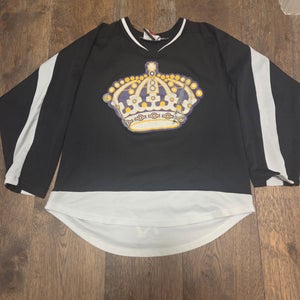 Black Youth XL LA Kings / Jr Kings Unisex Jersey (Used)