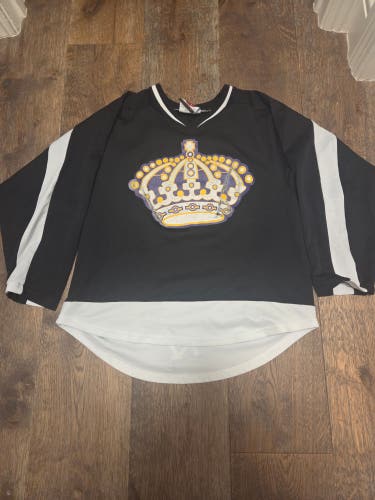Black Youth XL LA Kings / Jr Kings Unisex Jersey (Used)