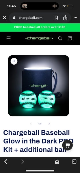 Charge + glow In The Dark Baseball Training Tool
