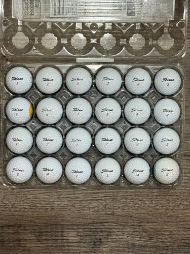24 Titleist TruFeel Golf Balls - 5A MINT CONDITION ONLY