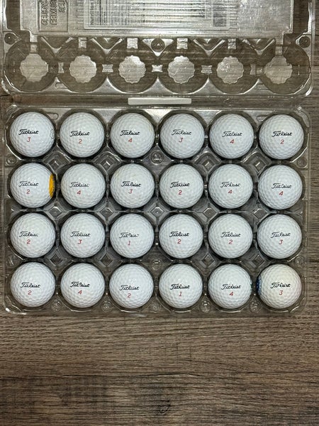 24 Titleist TruFeel Golf Balls - 5A MINT CONDITION ONLY