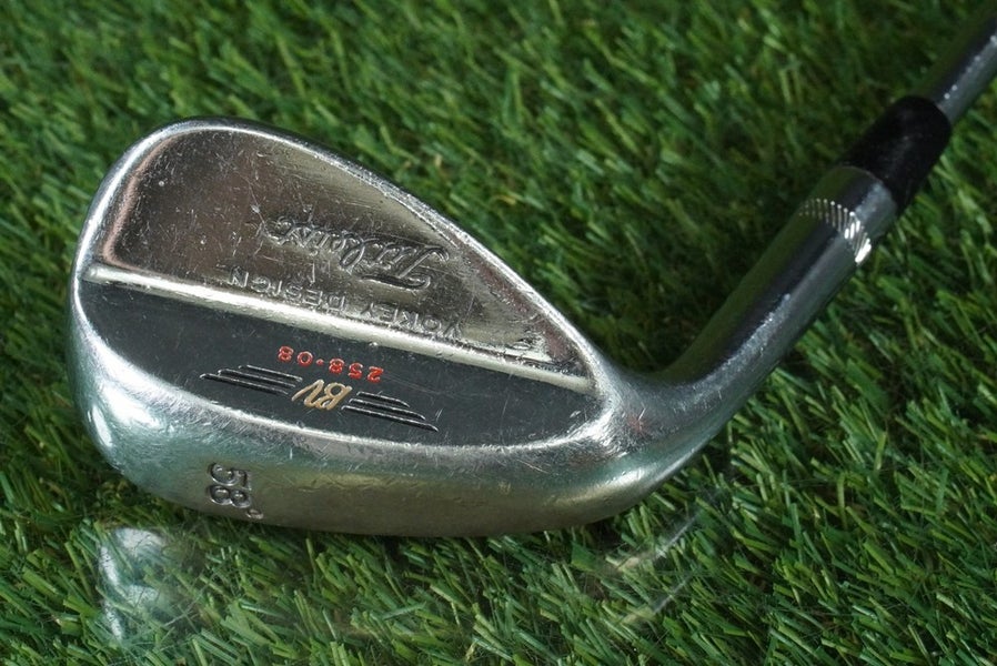 TITLEIST CHROME BV VOKEY DESIGN LOB WEDGE DYNAMIC GOLD WEDGE 258.08 LH 58 8