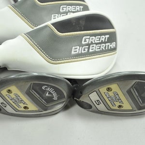 Callaway Great Big Bertha 2023 5 and 6 Hybrid Set Senior RH Graphite # 198958