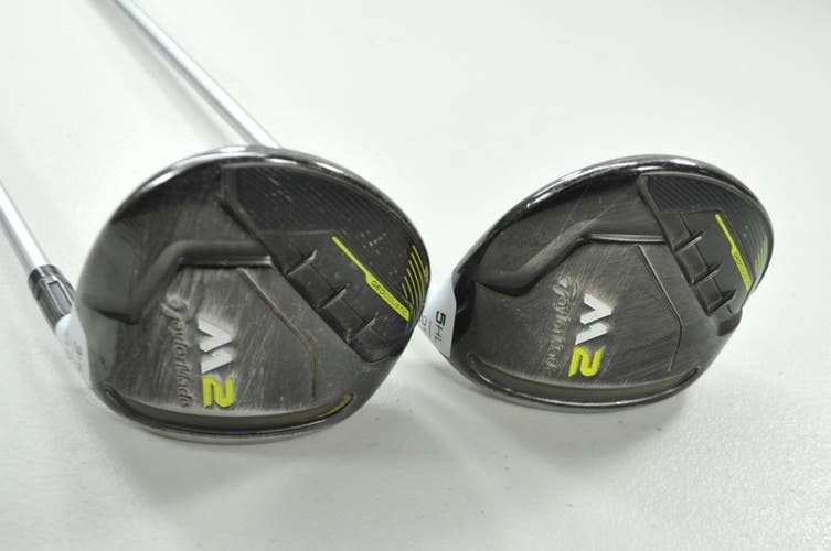 TaylorMade M2 2017 3HL and 5HL Fairway Wood Set Ladies Flex RH Graphite # 199626