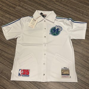 Dallas Mavericks Shooting Shirt Adult XL Mitchell & Ness NBA Authentic New