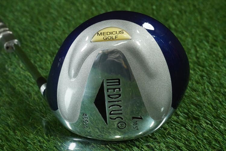 MEDICUS GOLF 460CC SWING TRAINER AID DUAL HINGE STEEL SHAFT RH 10.5