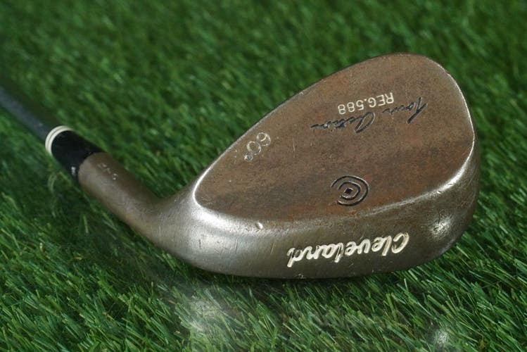 CLEVELAND TOUR ACTION REG.588 LOB WEDGE RAW DYNAMIC GOLD STIFF RH 60