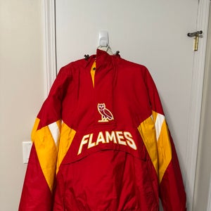 Calgary flames OVO Starter Jacket